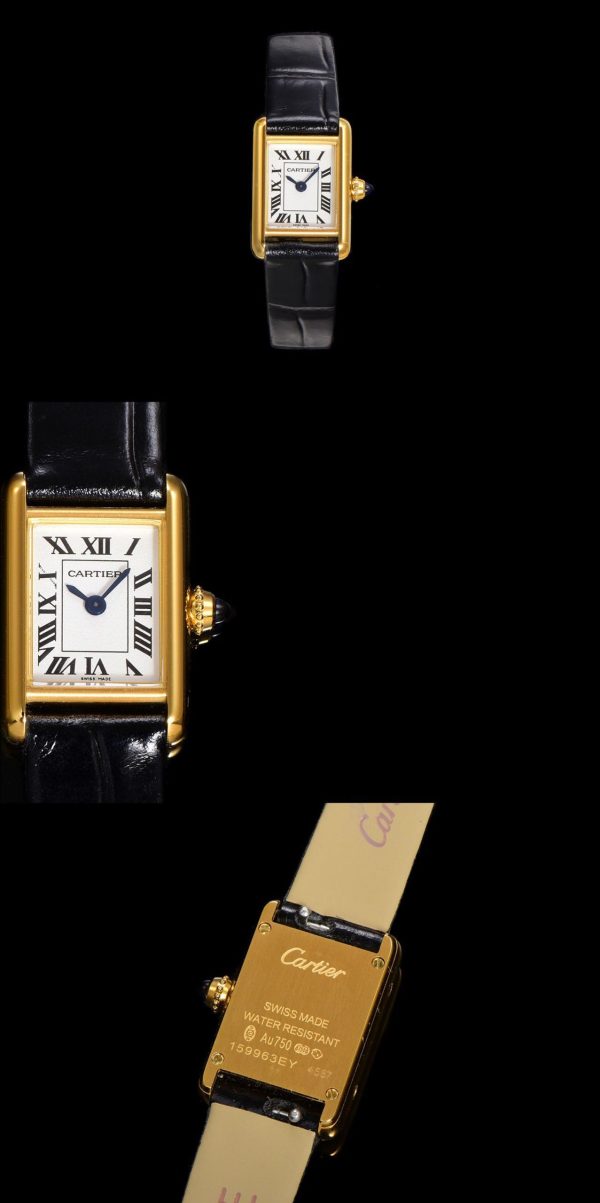 Cartier Tank Louis Mini 1:1 Super Clone Watch | Cash on Delivery 1058980407 - front view | Cartier