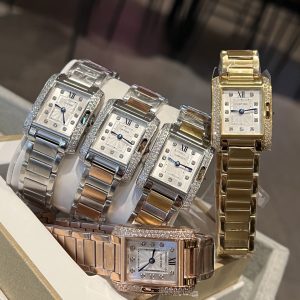 Cartier Tank Anglaise Super Clone Watch with Cash on Delivery 1132773902 - front view | Cartier