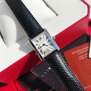 Exquisite Cartier Tank Ladies' 1:1 Super Clone with Cash on Delivery 1122013945 - side view | Cartier